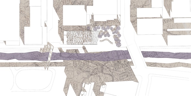 site plan collage
