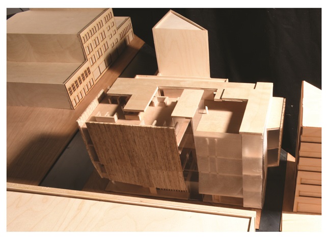 Photograph of architectural model