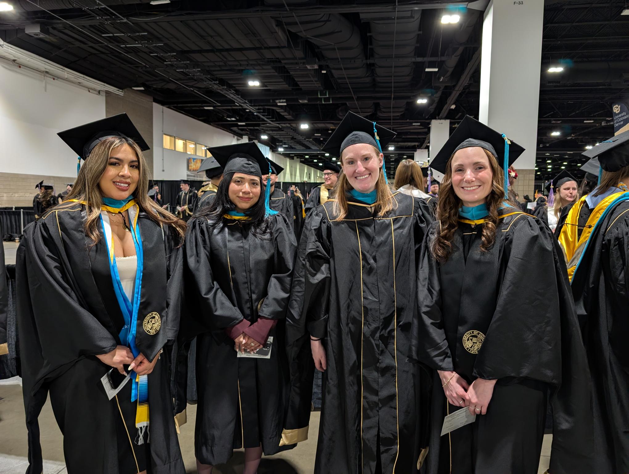 Graduating SPA Students at Commencement, December 2025