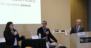 First-Friday-Breakfast-11-08-19 Panelists at the November 8, 2019 First Friday Breakfast