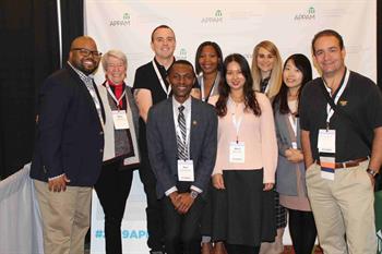 CU Denver School of Public Affairs faculty and students at the 2019 APPAM conference in Denver