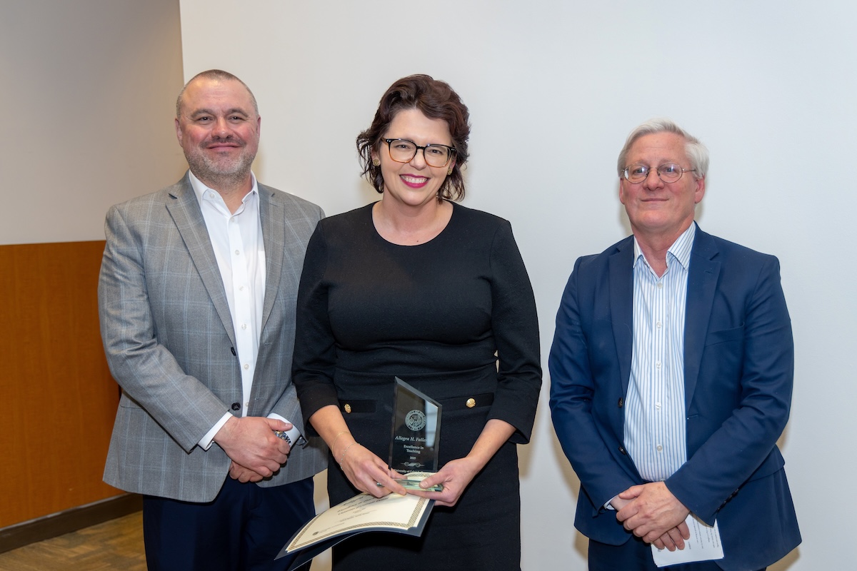 CPD is thrilled to extend congratulations to Ph.D. Candidate and CPD Professional Research Assistant, Allegra Fullerton, and her reception of CU Denver’s award for Excellence in Teaching by a Lecturer!