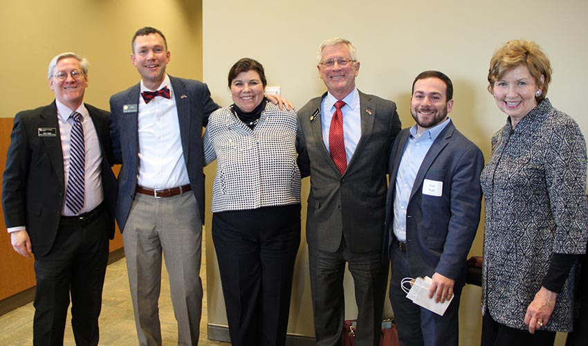 Panelists from March First Friday Breakfast event