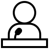 State legislator icon